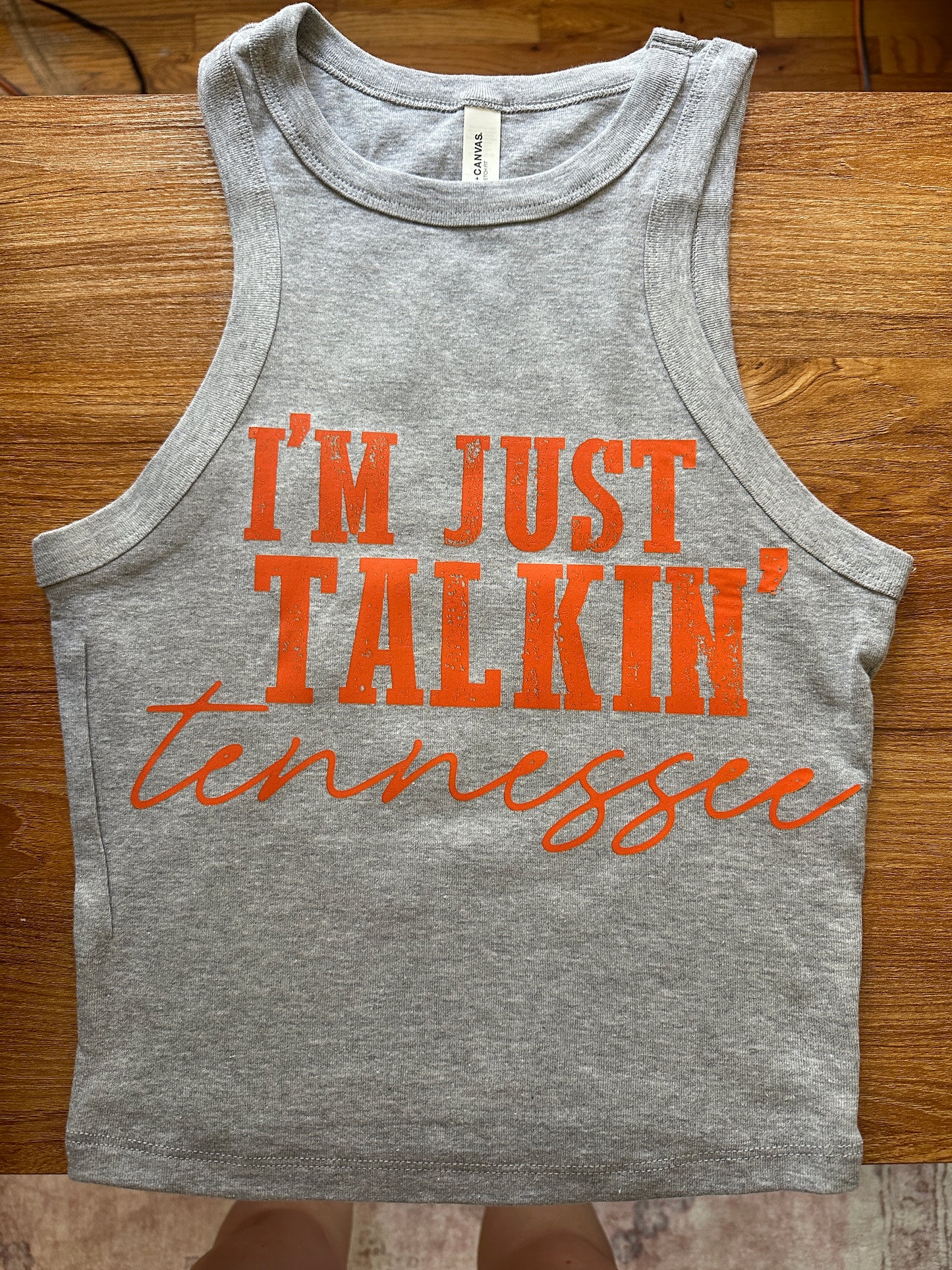 Talking’ Tennessee Cropped Tank