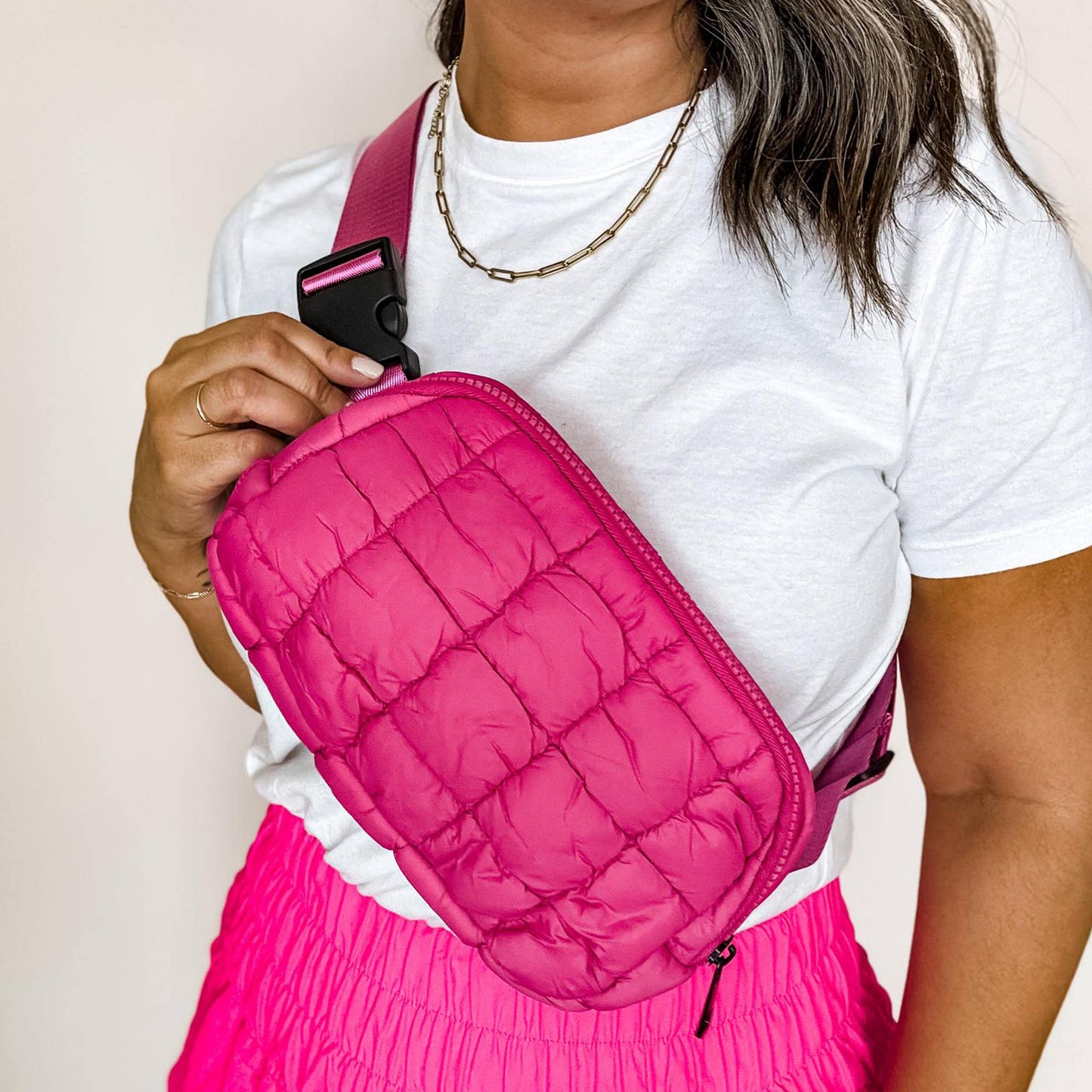 Puff Fanny Pack, Puff Waist Bag, Puff Crossbody, Belt Bag