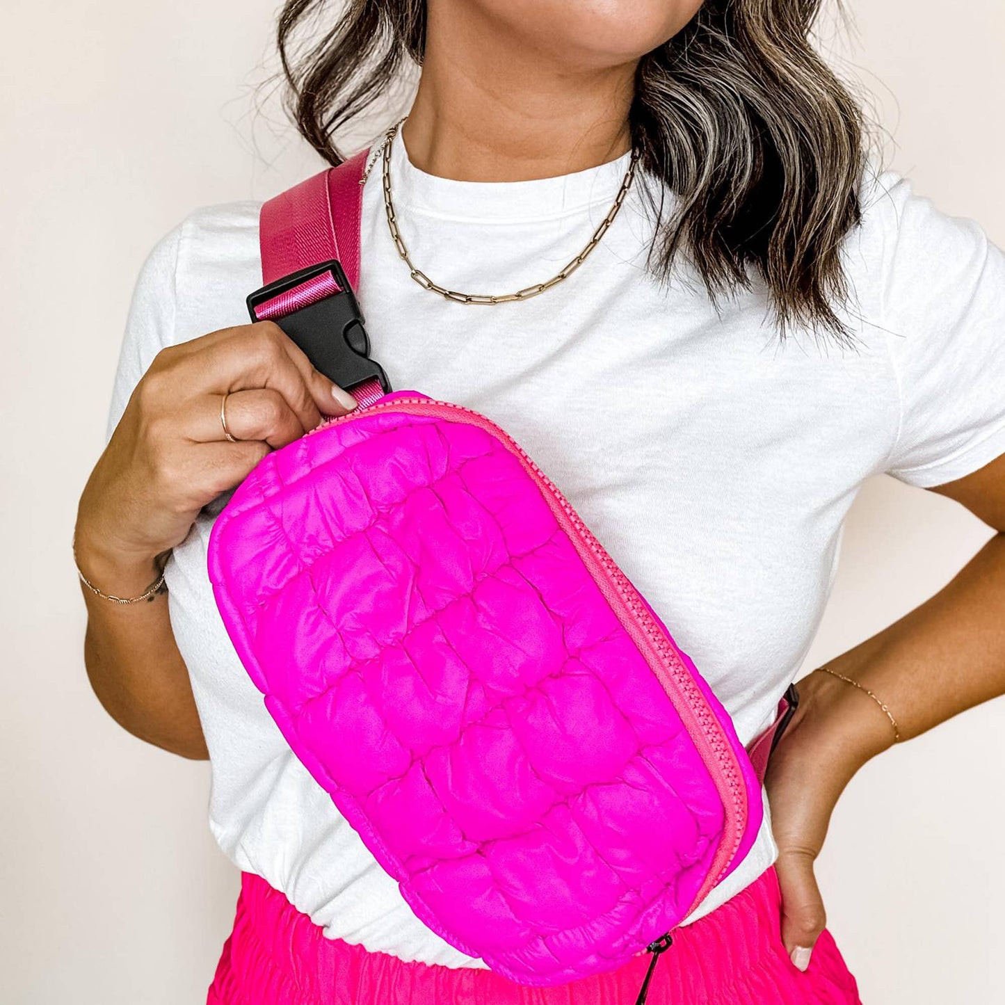 Puff Fanny Pack, Puff Waist Bag, Puff Crossbody, Belt Bag