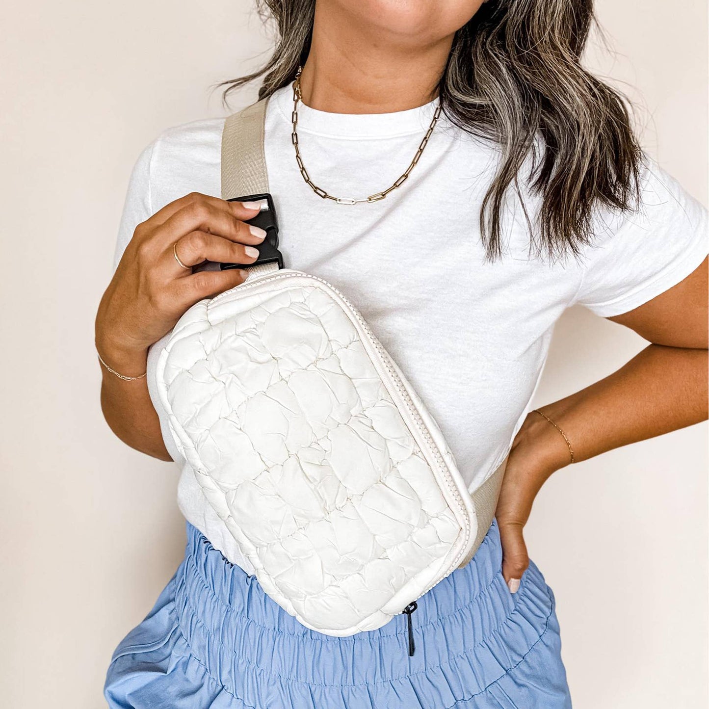 Puff Fanny Pack, Puff Waist Bag, Puff Crossbody, Belt Bag