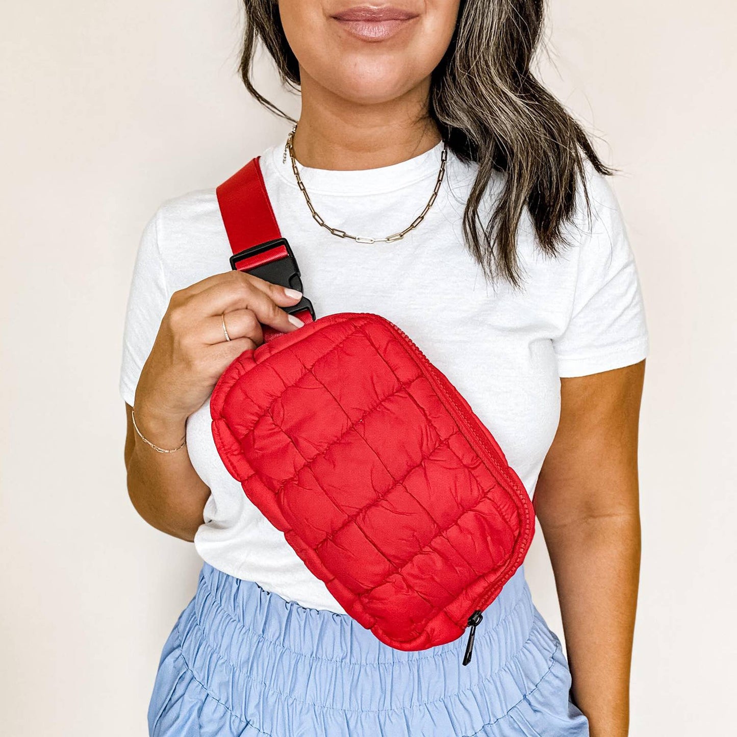 Puff Fanny Pack, Puff Waist Bag, Puff Crossbody, Belt Bag