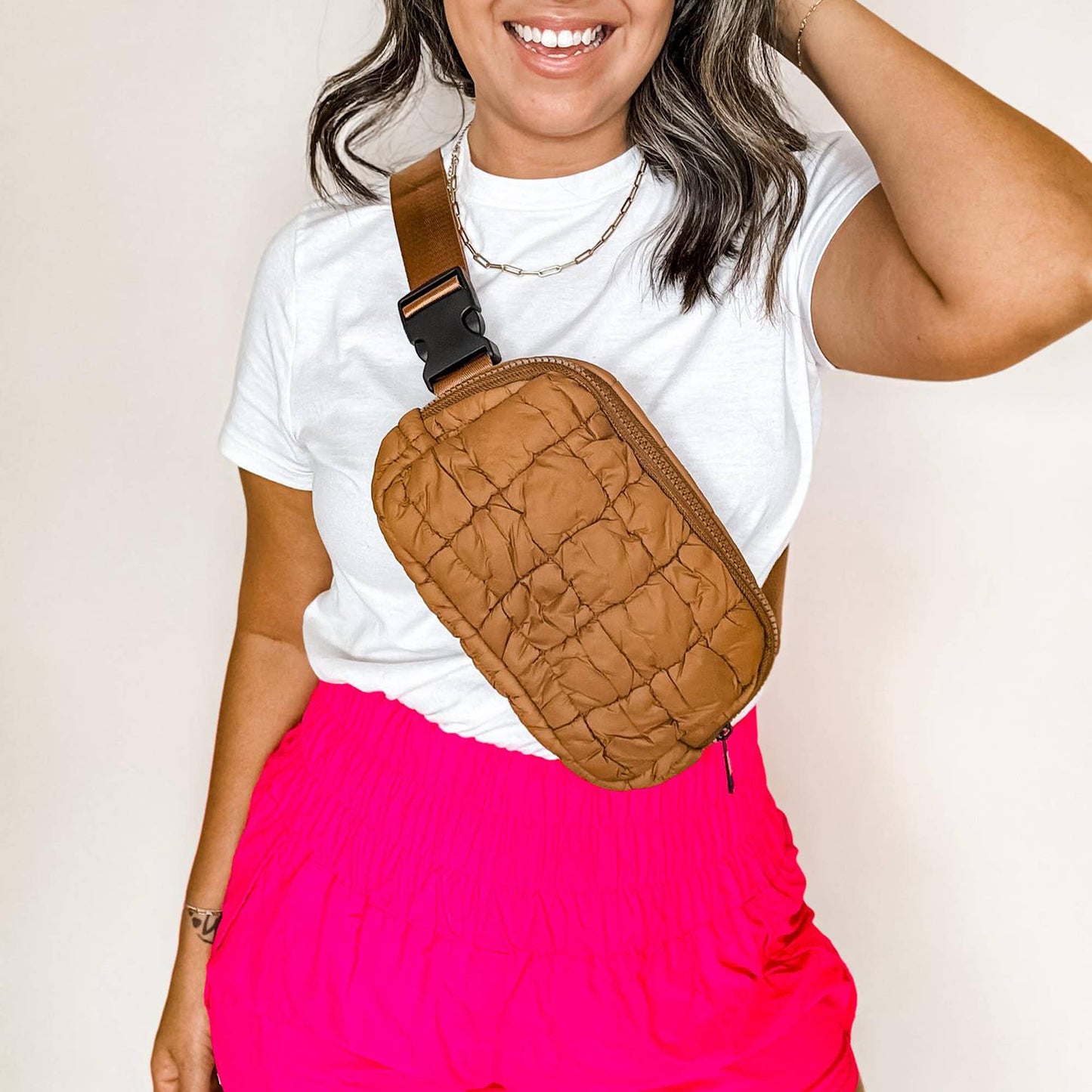 Puff Fanny Pack, Puff Waist Bag, Puff Crossbody, Belt Bag