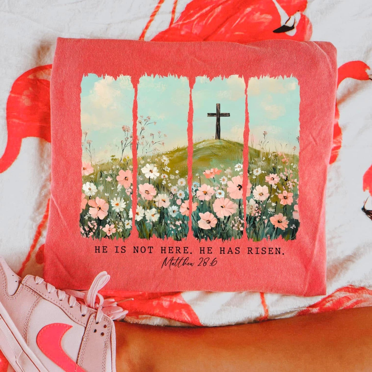 He Has Risen Tee