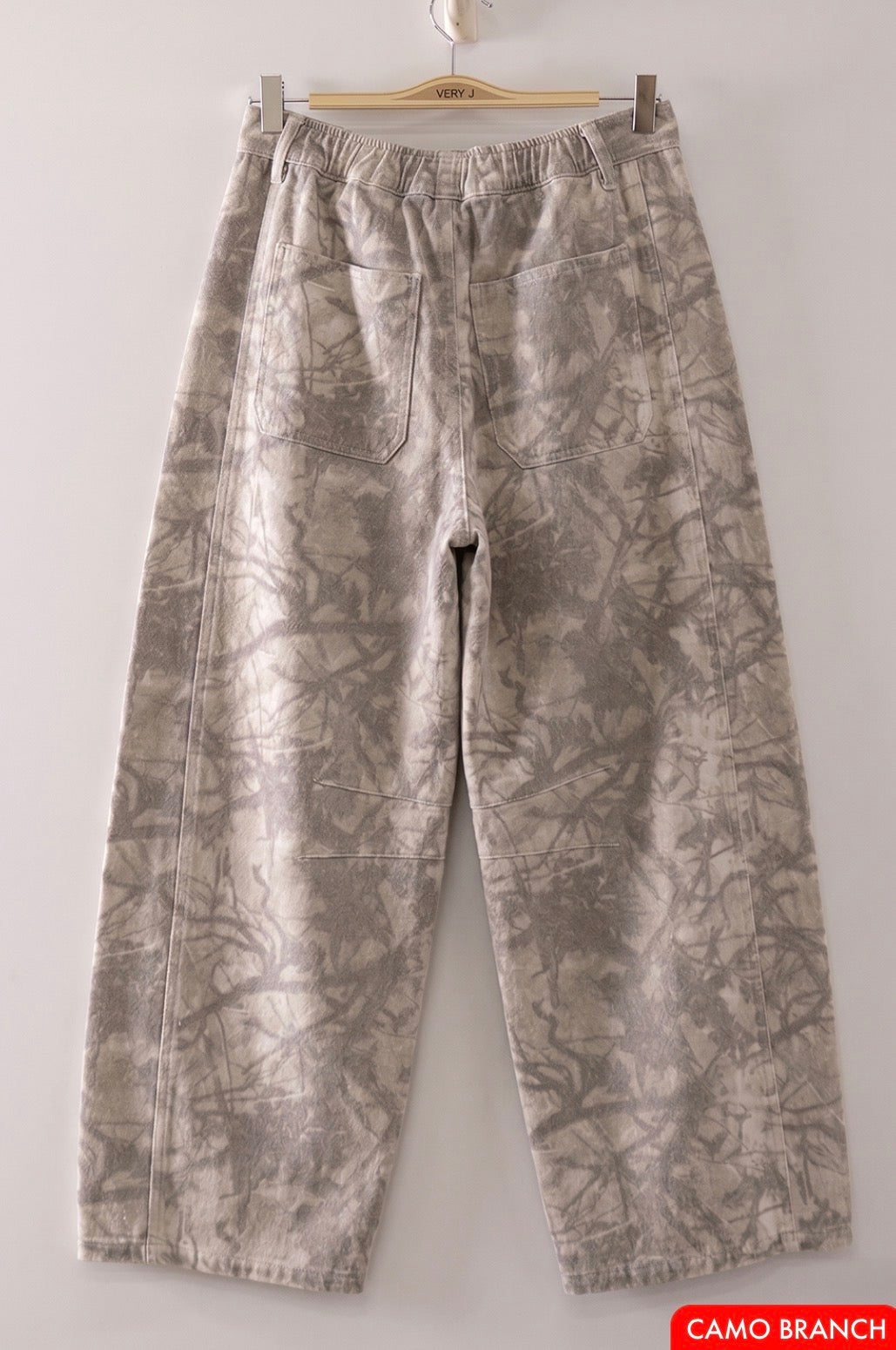 Camo Barrel Jeans