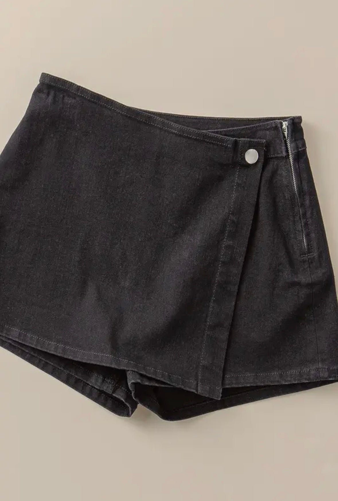 Denim Skort