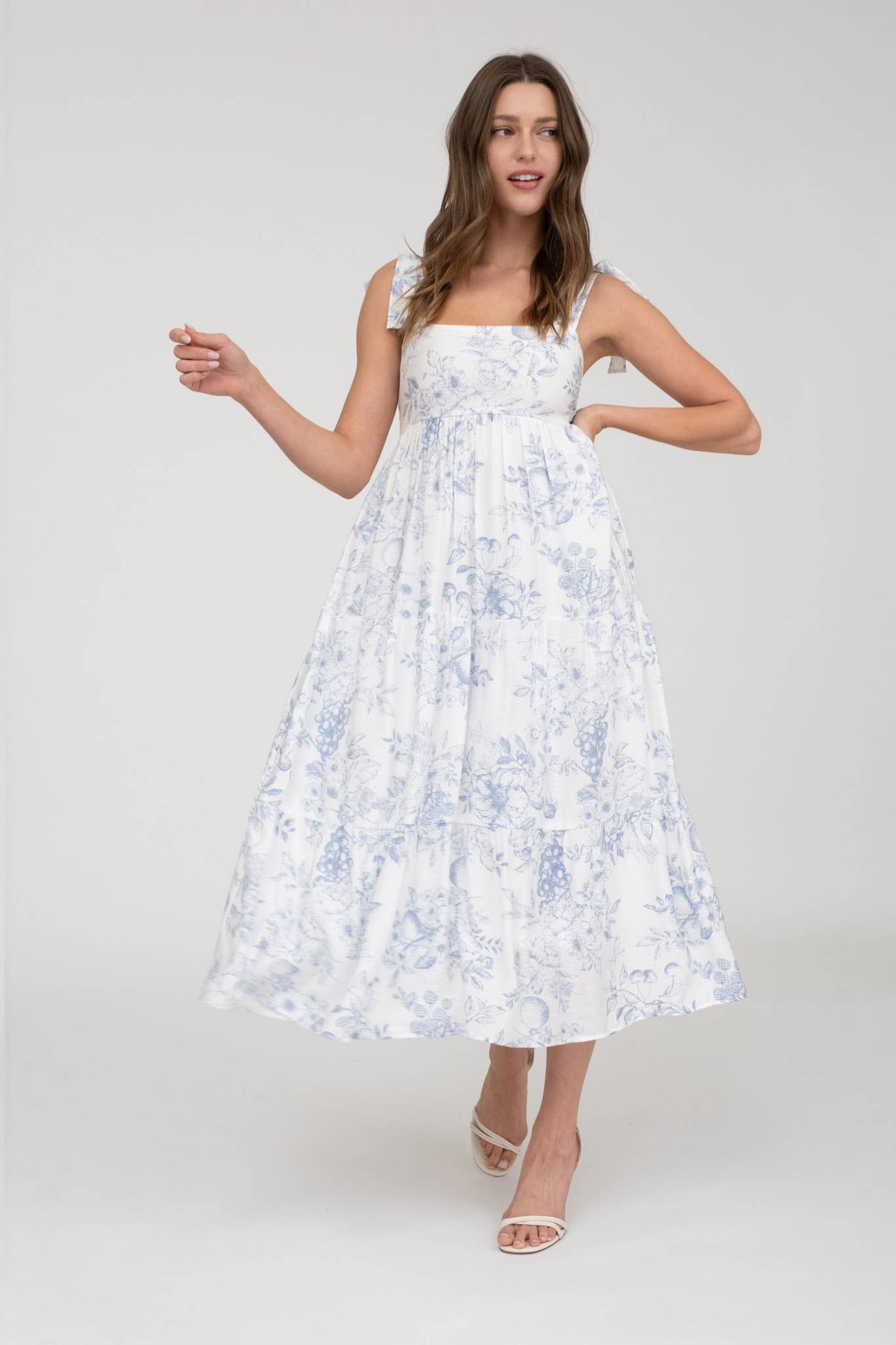 Blossom Tiered Floral Dress