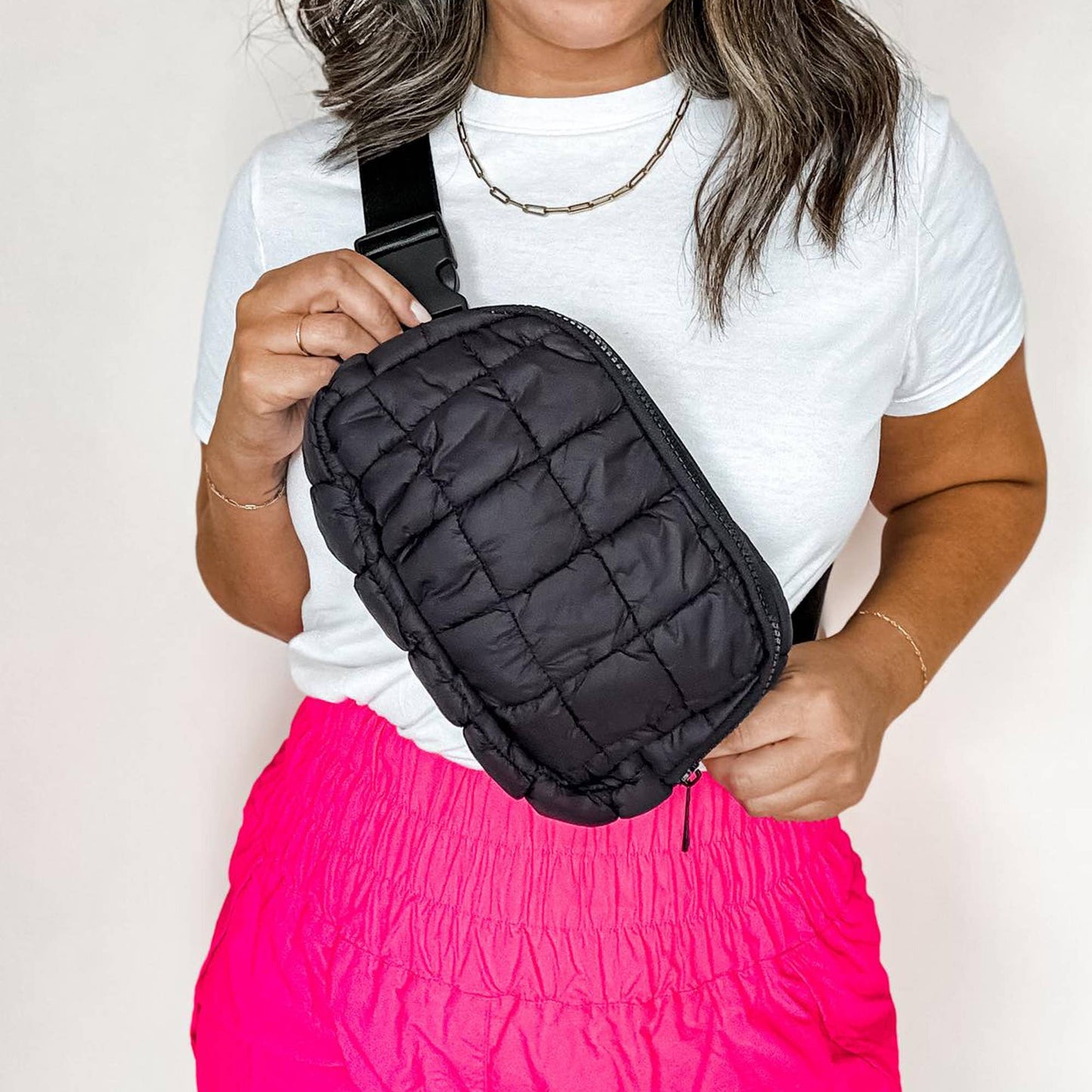 Puff Fanny Pack, Puff Waist Bag, Puff Crossbody, Belt Bag