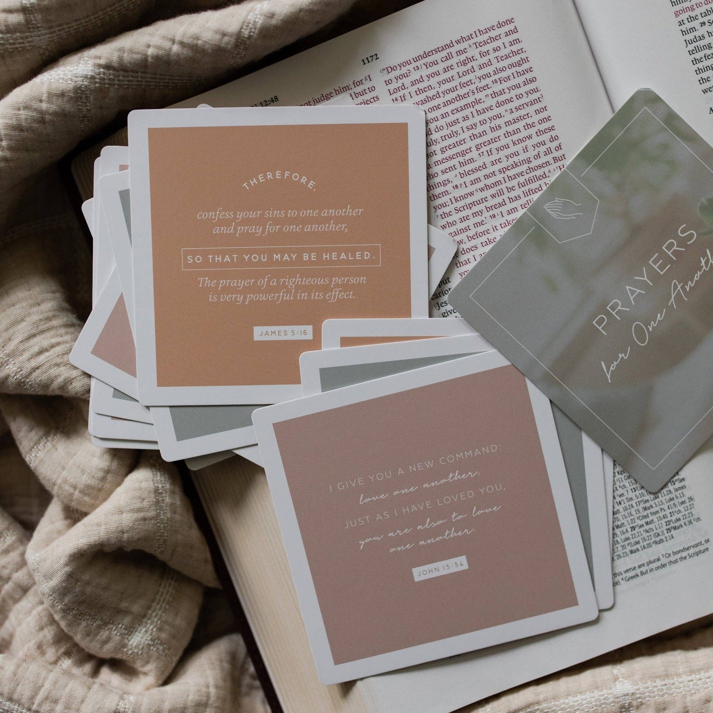 Prayers for One Another Verse Cards