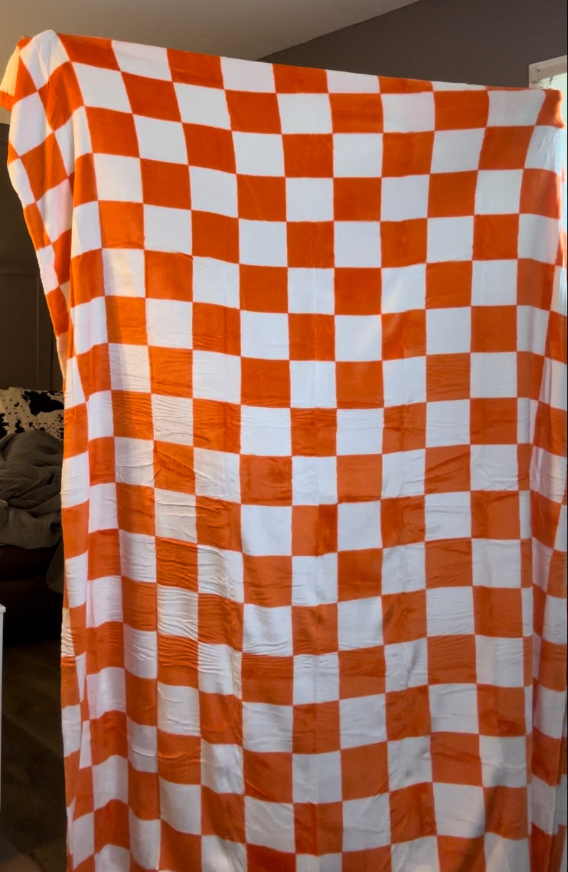 Vols Checkered Blanket