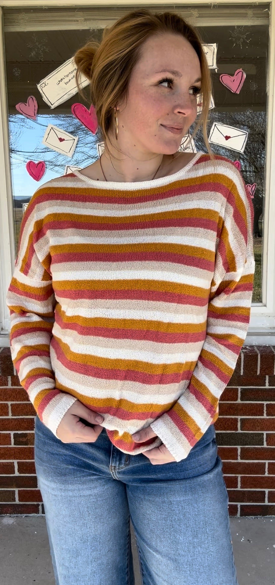 Sydney Striped Knit Top