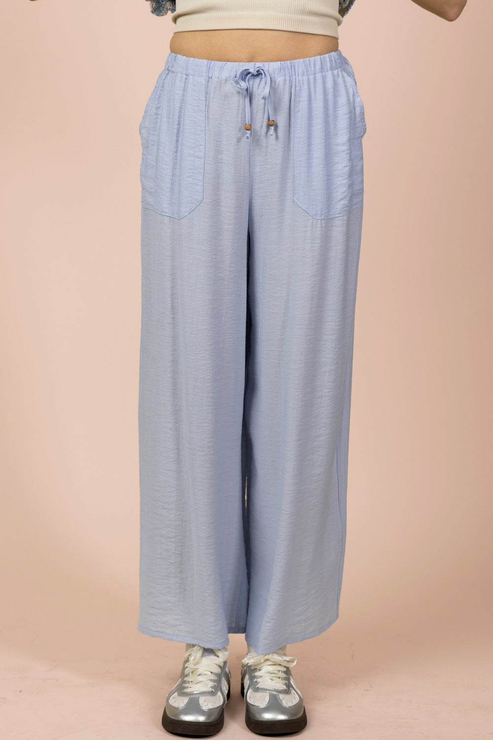 Wide Leg Woven Pants