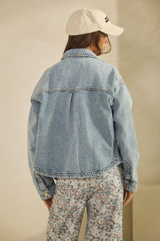 Vintage Oversized Denim Jacket