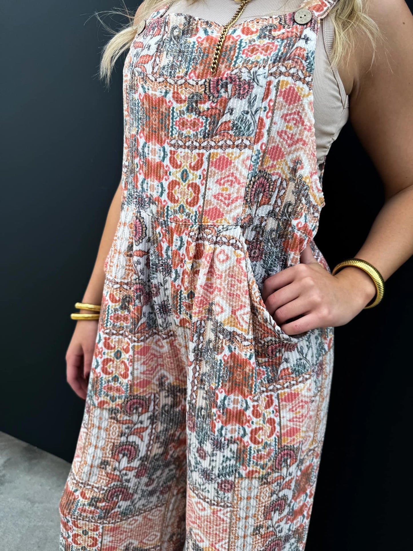 Cassidy Boho Overalls