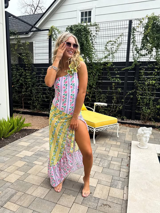Sunset Floral Swim Set
