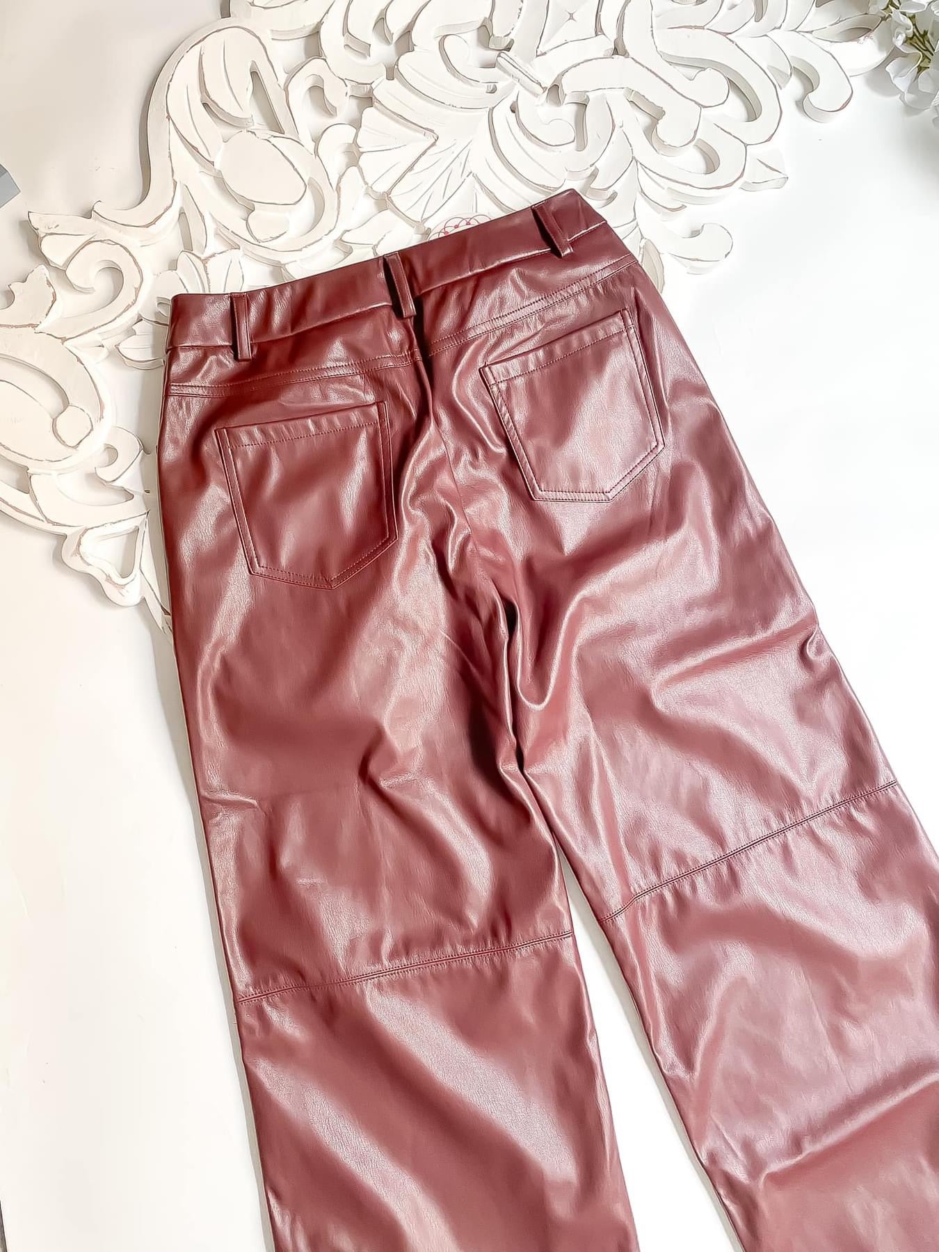 Ross Faux Leather Pants