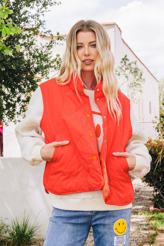 Quilted Puffer Vest