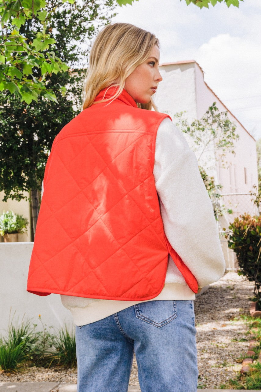 Quilted Puffer Vest