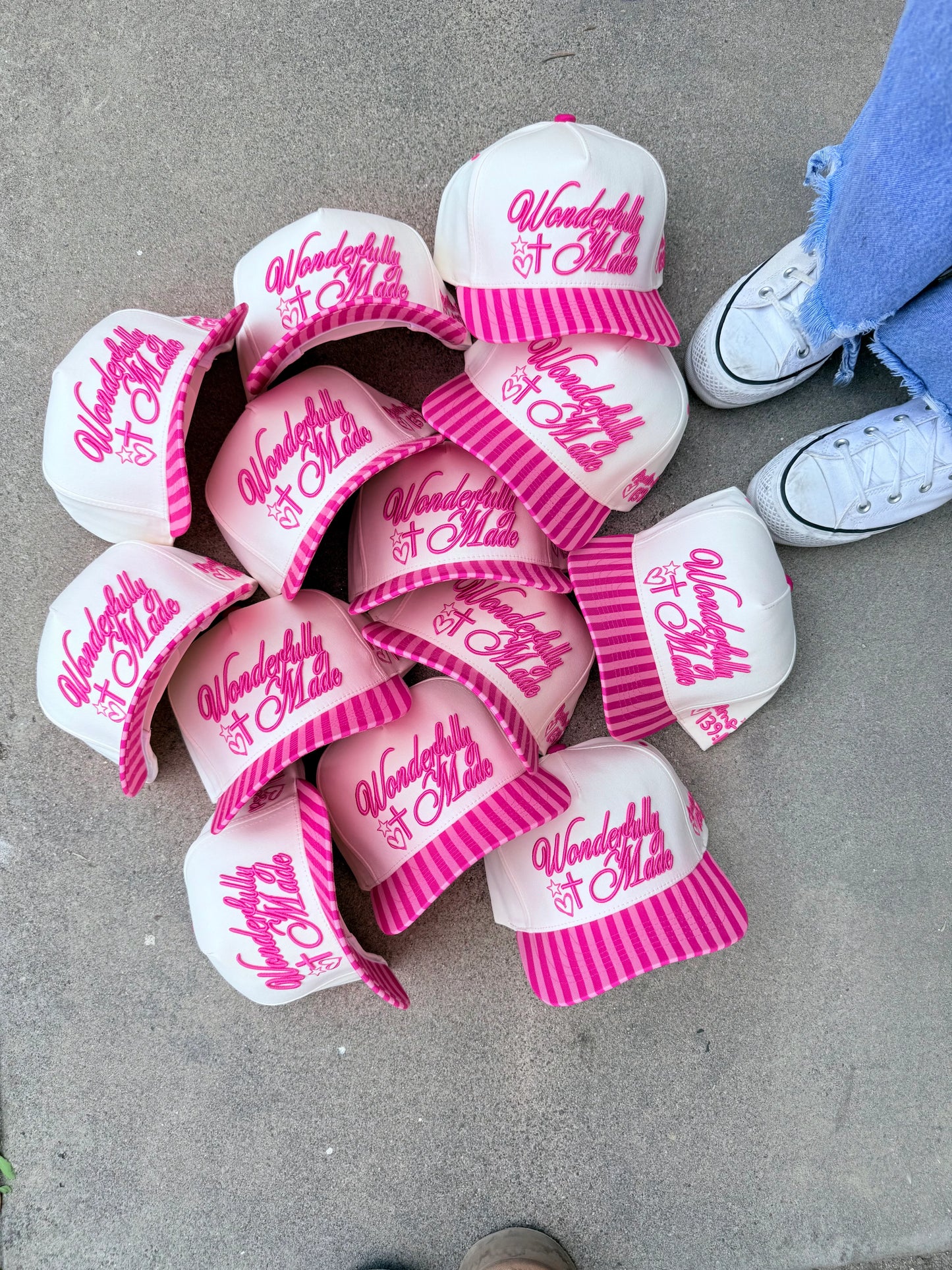 Wonderfully Made Embroidered Hat