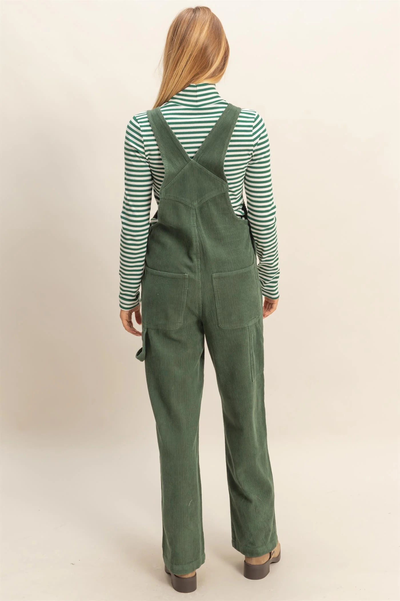Mineral Washed Corduroy Overall