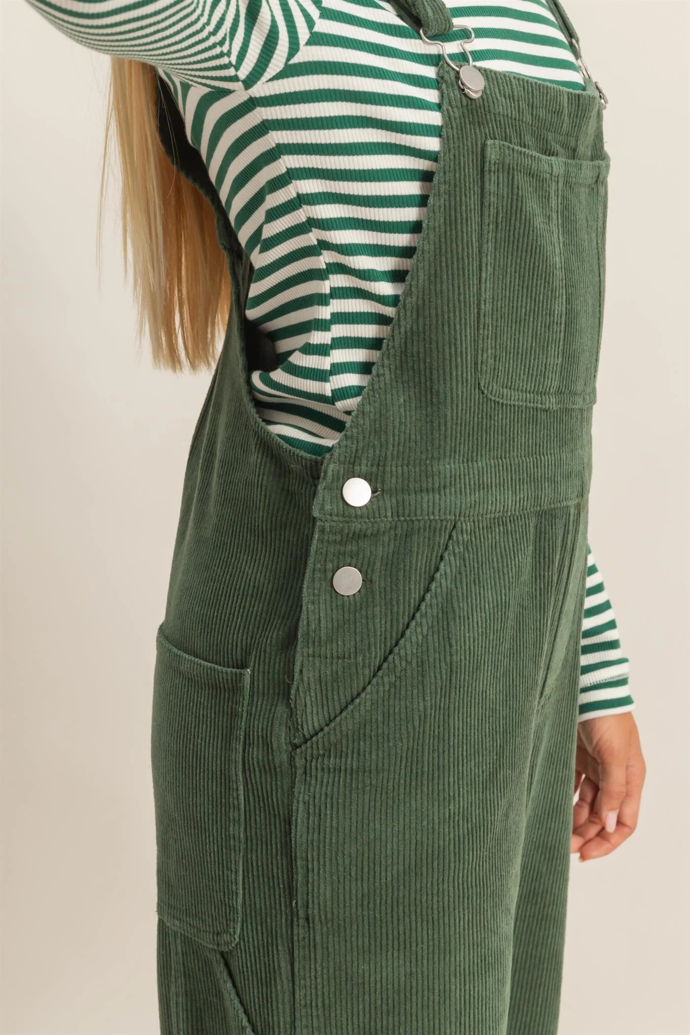 Mineral Washed Corduroy Overall