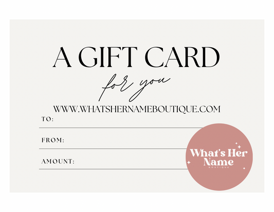 Gift Card