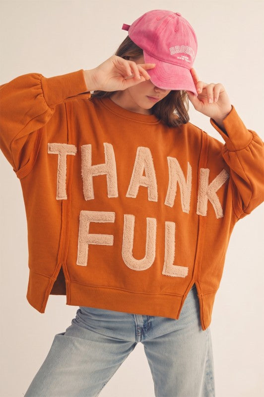 Thankful French Terry Sweatshirt